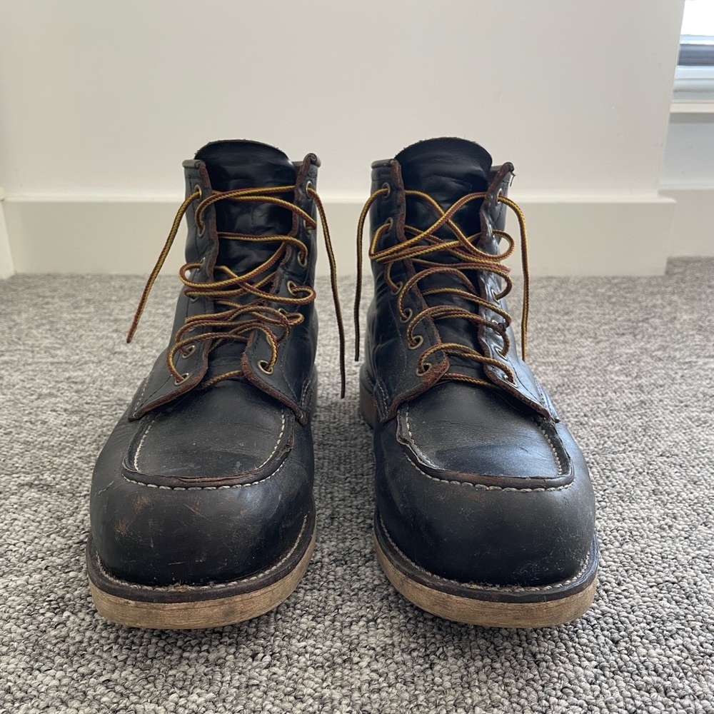 RedWings Moc Toe - Black - Size US13